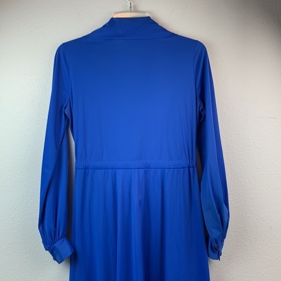 70’s Vanity Fair nylon zip front vintage house coat dress hostess gown EUC - Picture 9 of 12